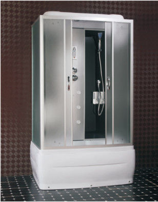 1 شخص ملون كبينة الاستحمام بالبخار حمض الزجاج مع زجاج انزلاق الباب